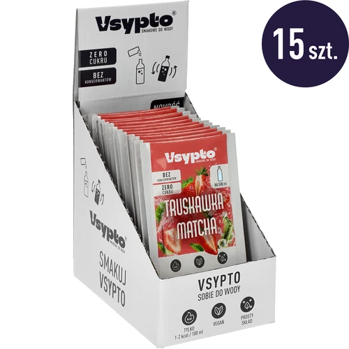 VSYPTO Aardbei Matcha, 3 g - 9