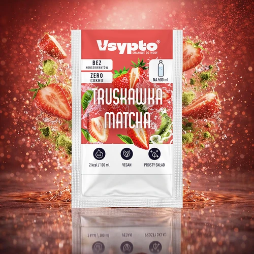 VSYPTO Aardbei Matcha, 3 g