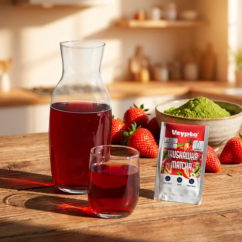 VSYPTO Aardbei Matcha, 3 g - 8