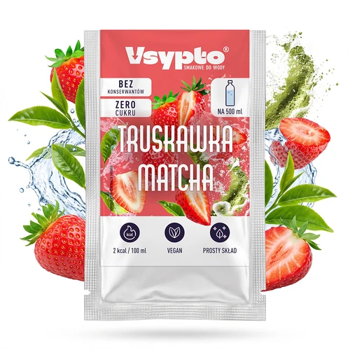 VSYPTO Aardbei Matcha, 3 g
