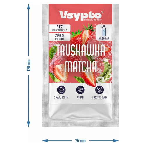VSYPTO Aardbei Matcha, 3 g - 4