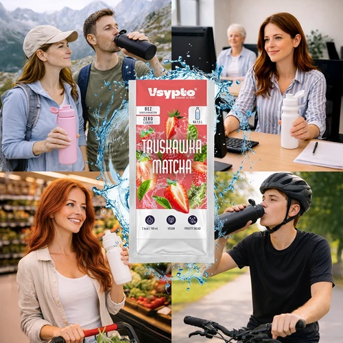 VSYPTO Aardbei Matcha, 9 g - 7