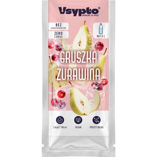 Vsypto Gruszka Żurawina - zestaw 15x9g - 3