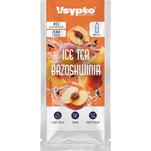 Vsypto Ice Tea Brzoskwinia - zestaw 15x9g - 3