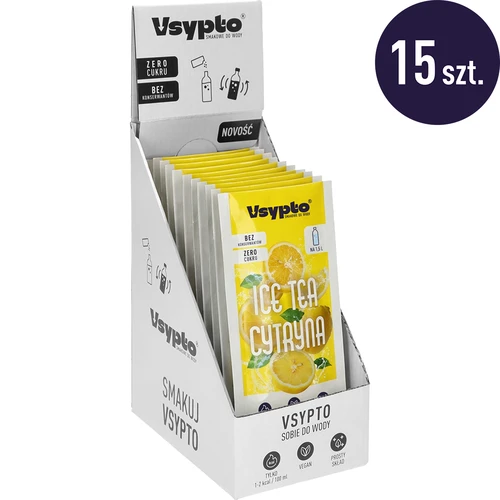 Vsypto Ice Tea Citroen - set 15 x 9 g - 2