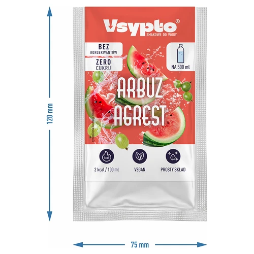 VSYPTO in de smaak Watermeloen & Kruisbes, 3 g - 4