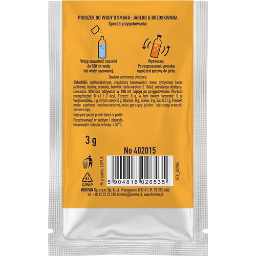 VSYPTO met Appel & Perzik, 3 g - 3