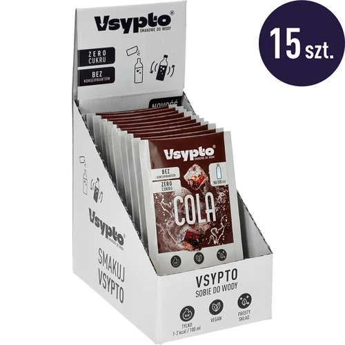VSYPTO met colasmaak - smaakpoeder voor water, 3 g - 9
