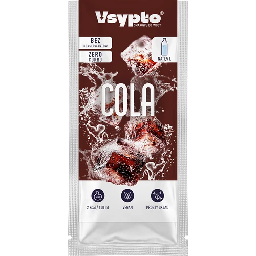 VSYPTO met colasmaak - smaakpoeder voor water, 9g - 2