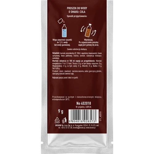 VSYPTO met colasmaak - smaakpoeder voor water, 9g - 3