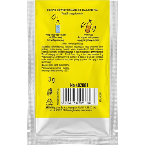 VSYPTO met de smaak Ice Tea Citroen, 3g - 3