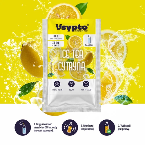 VSYPTO met de smaak Ice Tea Citroen, 3g - 5