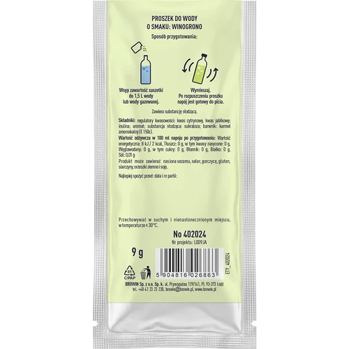 VSYPTO met druivensmaak, 9 g - 3