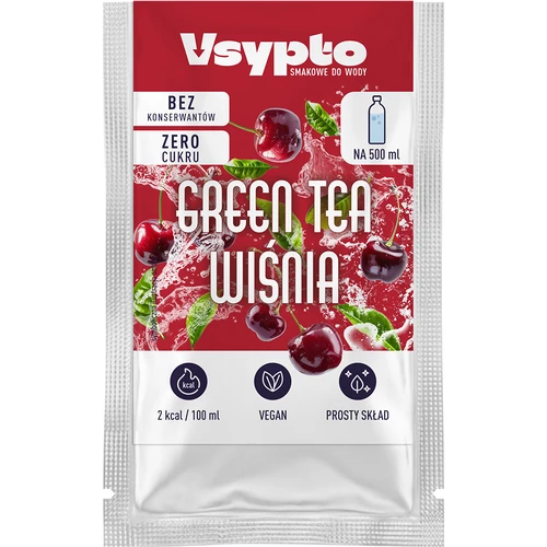 VSYPTO met Green Tea Kers-smaak, 3 g - 2