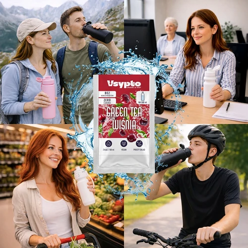 VSYPTO met Green Tea Kers-smaak, 3 g - 7