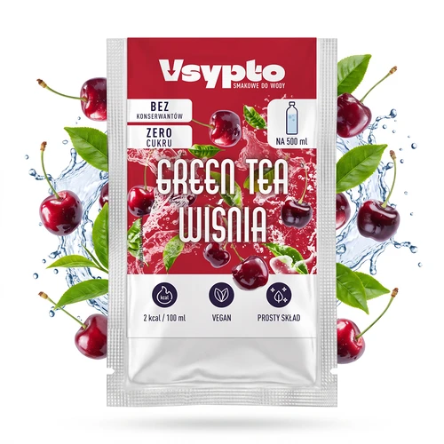VSYPTO met Green Tea Kers-smaak, 3 g