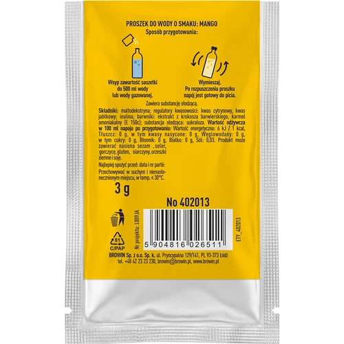 VSYPTO met mangosmaak, 3 g - 3