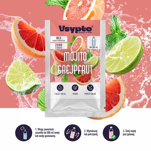 VSYPTO met Mojito Grapefruit-smaak, 3 g - 5
