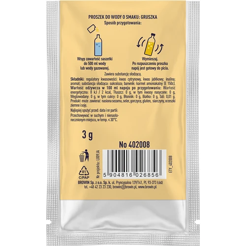 VSYPTO met perensmaak, 3 g - 3