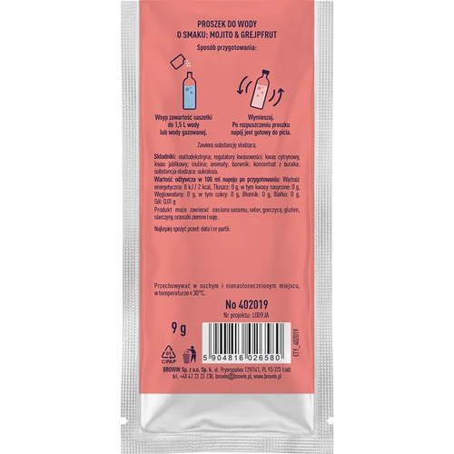 VSYPTO Mojito Grapefruit, 9 g - 3