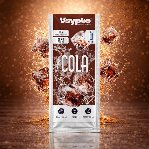 VSYPTO o smaku coli - proszek smakowy do wody, 9g