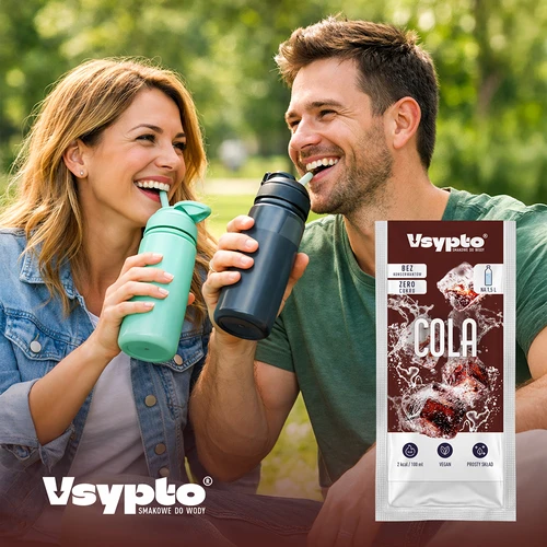 VSYPTO o smaku coli - proszek smakowy do wody, 9g - 6
