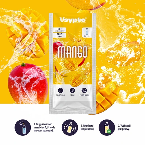 VSYPTO o smaku mango, 9g - 5