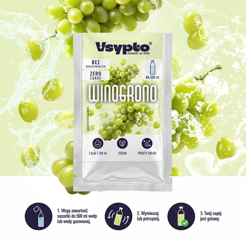 VSYPTO o smaku winogron, 3g - 5