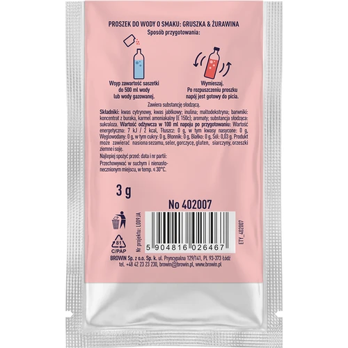 VSYPTO Peer & Cranberry, 3g - 3