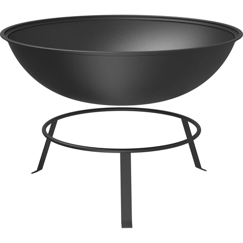 Vuurschaal met rooster, Ø55 cm, rond - 4