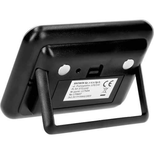 Weerstation – elektronisch, draadloos, zwart - 3 ['weerstations', ' thuis weerstation', ' temperatuur', ' omgevingstemperatuur', ' temperatuurcontrole', ' elektronische thermometer', ' binnenthermometer', ' vochtigheidsmeter', ' thermometer met hygrometer', ' thermometer met vochtigheidsmeter', ' luchtvochtigheidsmeter', ' weerstation']