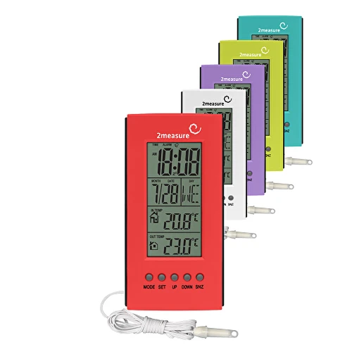 Weerstation – elektronisch, sonde, mix  - 1 ['temperatuur', ' omgevingstemperatuur', ' temperatuurregeling', ' elektronische thermometer', ' binnenthermometer', ' buitenthermometer', ' thermometer buiten']