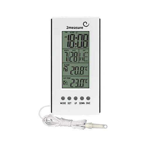 Weerstation – elektronisch, sonde, mix - 2 ['temperatuur', ' omgevingstemperatuur', ' temperatuurregeling', ' elektronische thermometer', ' binnenthermometer', ' buitenthermometer', ' thermometer buiten']