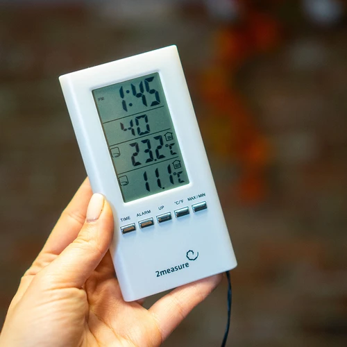 Weerstation - elektronisch, sonde, wit - 9 ['temperatuur', ' omgevingstemperatuur', ' temperatuurregeling', ' binnenthermometer', ' buitenthermometer', ' thermometer buiten']