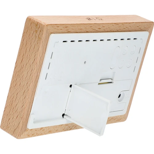 Weerstation (RCC,DCF) - elektronisch, draadloos, verlicht, sensor, wit - 5 ['draadloos weerstation', ' meting van buitentemperatuur en binnentemperatuur', ' vochtigheidsmeting', ' weerstation met kalender', ' weerstation met wekker', ' nauwkeurig weerstation', ' weerstation', ' elektronisch weerstation', ' universeel weerstation', ' ideale weerindicator']