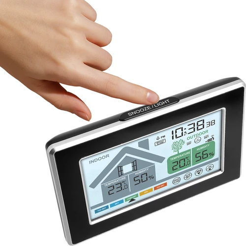 Weerstation van het merk Soens – elektronisch, met draadloze buitensensor - 3