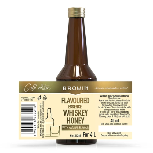 Whiskey Honey gearomatiseerde essence 40ml - 5 
