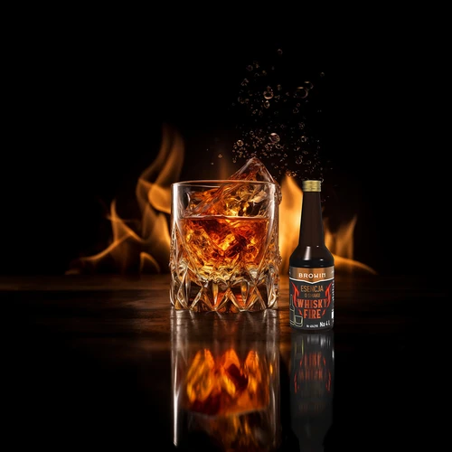 Whisky Fire smaakessence voor 4 L, 40 ml - 8