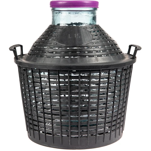 Wijnballon 15 L met brede hals in plastic mand  - 1 ['wijnballon', ' wijnballon', ' wijnfles', ' wijnfles', ' wijnfles', ' wijnkan', ' wijnfles', ' wijnfles', ' wijnfles', ' wijnballon 50l', ' wijnballon 50l castorama', ' wijnballon 50l', ' wijnballon 50l castorama', ' wijnballon', ' wijnballon castorama', ' ballon in mand', ' wijnfles in mand', ' wijnfles in mand']