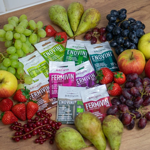 Wijngist Enovini® BAYA, 7 g - 5 ['edelgist', ' wijngist', ' gedroogde wijngist', ' gist voor witte wijnen', ' voor roséwijnen', ' bayanus-gist', ' gist voor herstart van fermentatie', ' gist voor fermentatie']