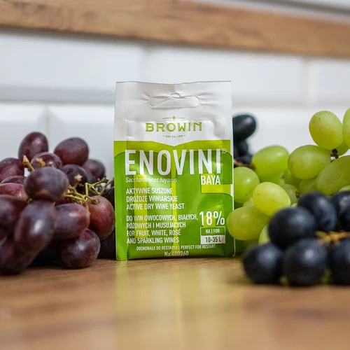 Wijngist Enovini® BAYA, 7 g - 3 ['edelgist', ' wijngist', ' gedroogde wijngist', ' gist voor witte wijnen', ' voor roséwijnen', ' bayanus-gist', ' gist voor herstart van fermentatie', ' gist voor fermentatie']