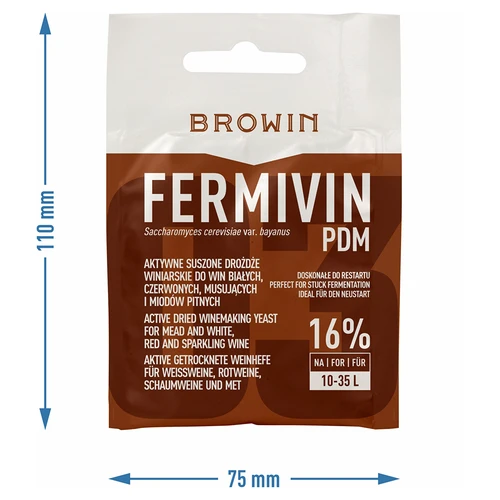Wijngist Fermivin PDM, 7 g - 3