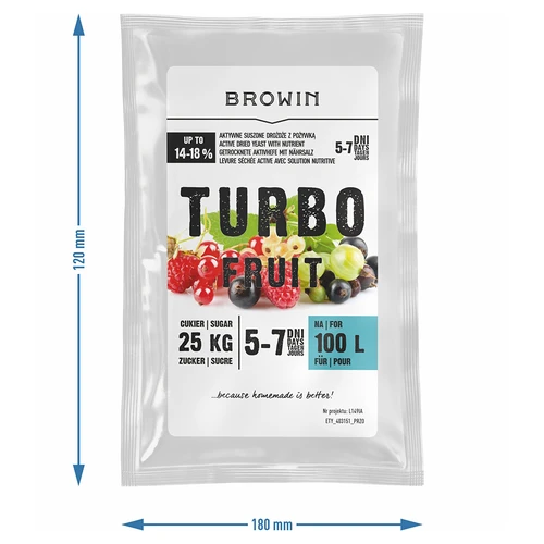 Wijngist Turbo Fruit 5-7 dagen 100 L - 3