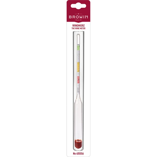 Wijnmeter (suikerweger) - meting van suikerconcentratie - 4 ['wijnmeter voor wijn', ' suikerweger', ' suikerconcentratie', ' suikergehalte in wijn', ' suikergehalte', ' suikergehalte-indicator']