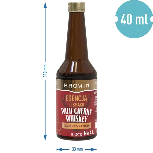Wild Cherry Whiskey-smaakessence 40 ml - 6
