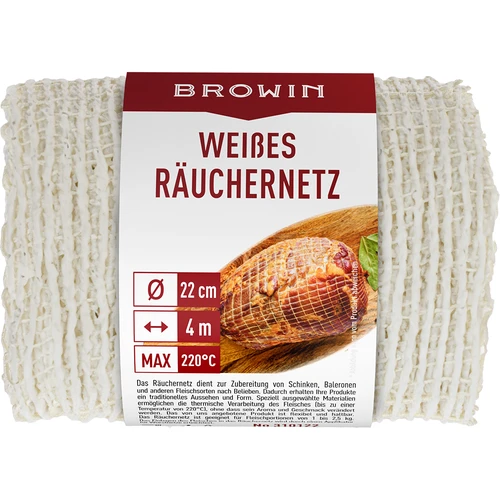 Wit rooknet 22 cm x 4 m tot 220°C - 3 