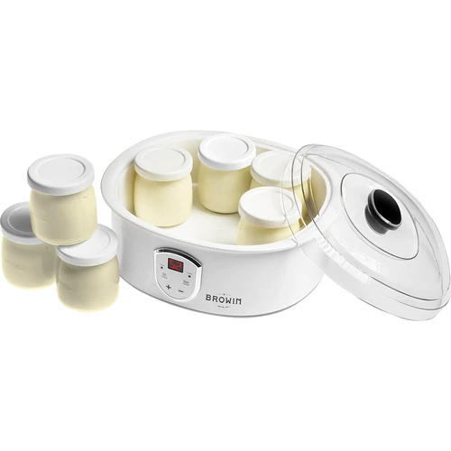 Yoghurtmaker met thermostaat, 7 potten, 1,3 L - 3 ['yogurtmaker', ' apparaat voor yoghurt', ' veganistische yoghurt', ' hoe maak je yoghurt', ' voor zelfgemaakte yoghurt', ' yoghurtmaker met thermostaat', '']