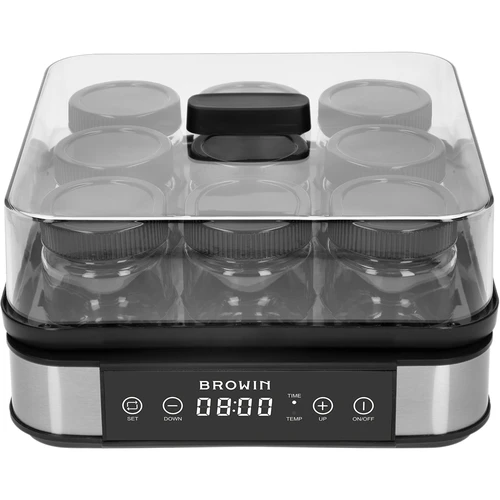 Yoghurtmaker met thermostaat, 9 potjes, 1,6 L - 2 ['yogurtmaker', ' apparaat voor yoghurt', ' veganistische yoghurt', ' hoe maak je yoghurt', ' voor zelfgemaakte yoghurt', ' yoghurtmaker met thermostaat', ' efficiënte yoghurtmaker', ' als cadeau', ' gezonde keuken', ' beste yoghurtmaker', ' zelfgemaakte yoghurt', ' apparatuur voor het maken van yoghurt', ' hoe gemakkelijk yoghurt te maken', ' zelfgemaakte kefir', ' gezonde yoghurt', ' yoghurt in potjes', ' aanbevolen voor yoghurt', ' als cadeau']