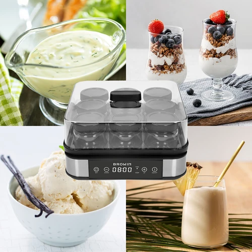 Yoghurtmaker met thermostaat, 9 potjes, 1,6 L - 16 ['yogurtmaker', ' apparaat voor yoghurt', ' veganistische yoghurt', ' hoe maak je yoghurt', ' voor zelfgemaakte yoghurt', ' yoghurtmaker met thermostaat', ' efficiënte yoghurtmaker', ' als cadeau', ' gezonde keuken', ' beste yoghurtmaker', ' zelfgemaakte yoghurt', ' apparatuur voor het maken van yoghurt', ' hoe gemakkelijk yoghurt te maken', ' zelfgemaakte kefir', ' gezonde yoghurt', ' yoghurt in potjes', ' aanbevolen voor yoghurt', ' als cadeau']