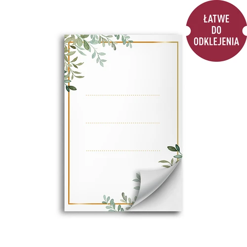 Zelfklevende etiketten 60 x 90 mm voor flessen, potten, cadeaus floristisch ontwerp - 20 stuks - 2 ['zelfklevende etiketten', ' etiketten voor flessen', ' etiket voor fles', ' etiket voor alcohol', ' etiket voor wodka', ' etiket voor likeur', ' etiket voor likeur', ' etiketten voor zelfgestookte drank', ' stickers voor flessen', ' etiketten voor bruiloftswodka', ' bruiloftsetiketten', ' etiketten voor cadeaus', ' stickers voor cadeaus', ' stickers voor bruidstaart']